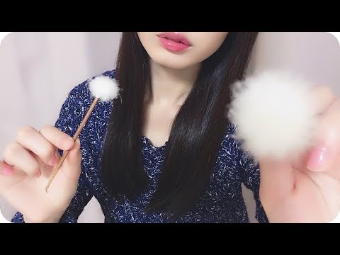 ［ASMR］3種類の耳かきの音 ~両耳の奥まで耳掃除~ No Talking | 音フェチ asmrちゃむ