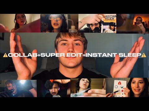8 DIFFERENT ASMR’TISTS BUT IT’S EDITED FAST!!! (Chronological order)