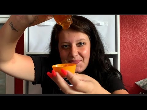 ASMR - Honey jelly 🍯 et bruits de bouches 👄