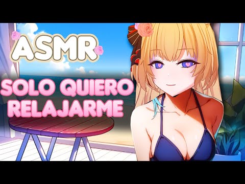 CHICA de COMPAÑÍA TE AYUDA A DORMIR BIEN...💗 Roleplay ASMR Novia [ESPAÑOL]