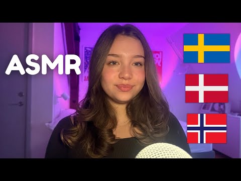Scandinavian ASMR! Whispers in Swedish, Norwegian & Danish ❤️ Trigger Words