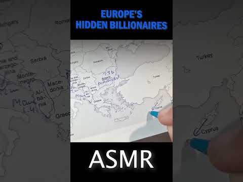 Who Owns Europe - The Richest Person in Every Country  #asmrshorts