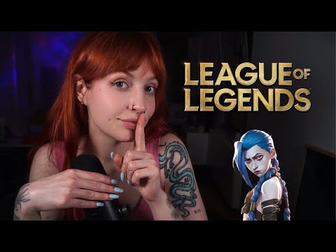 ASMR Jugando League Of Legends con JINX en SUSURROS | Mucho FLAMEO