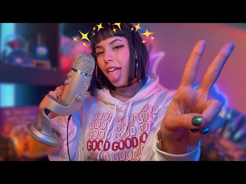 ASMR mouth sounds + “goodgoodgood” ♥️🤍