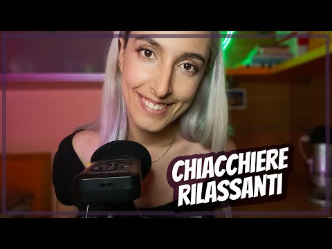 CHIACCHIERE SUPER RILASSANTI 💖 WHISPERING INTENSO CON IL TASCAM | ASMR ITA