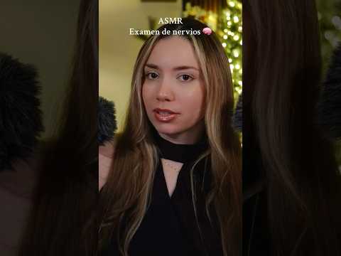 Examen de nervios craneales 🧠#asmr #asmrexam #youtubeshorts