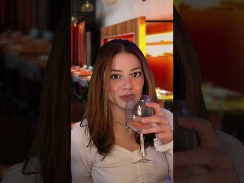 On fait un DATE ensemble au restaurant (ASMR RÉALISTE) 🍹