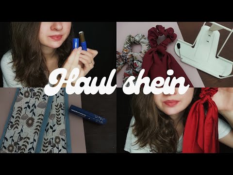 (ASMR ESPAÑOL) SHOW AND TELL un HAUL chulito de SHEIN (susurros y soft spoken)