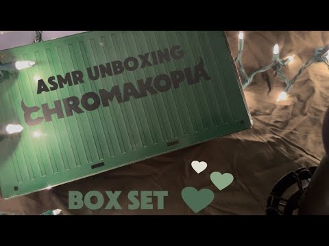 ASMR Chromakopia Box Set Unboxing 💚