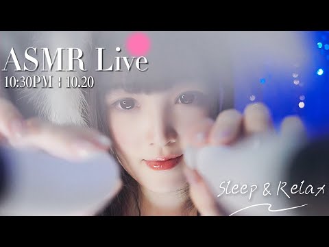 [LIVE] ASMR Sleep 🌙 10/20 • 10:30PM •  深夜助眠【ASMR 少寒Shine】