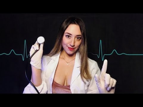 ASMR DOCTOR Roleplay 👩🏻‍⚕️Examen médico general RELAJANTE para DORMIR * ASMR en ESPAÑOL 🩺