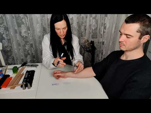 ASMR Unique Arm Examination