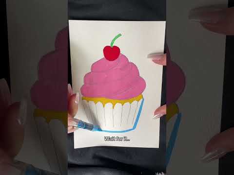 New hobby 🧁 #asmr #asmrart #asmrshorts