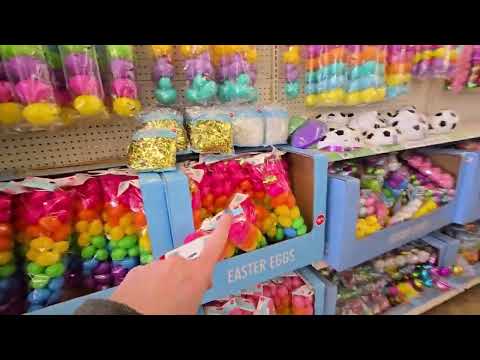 HUGE Dollar Tree Walk-Through | Easter & St. Patrick's Day (Soft Spoken)