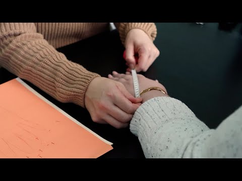 [ASMR] Instant Relaxation | Glove Fitting and Detailed Hand Measurements for @siestawithsarahasmr