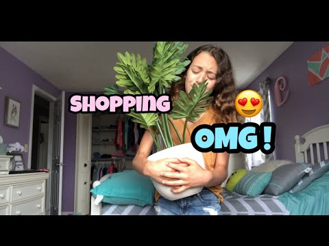 I found a plant !!!❤️ (shop with me !🛍)