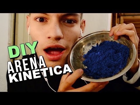 Hice ARENA KINÉTICA y este fue el resultado 🙈 vídeo satisfactorio sonidos para DORMIR  ASMR Español