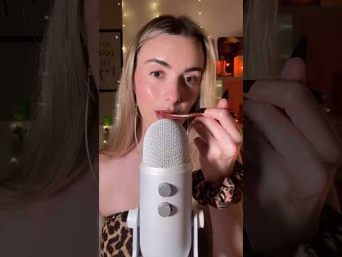 ASMR eating your face 🤔💕 #asmrmouthsounds #asmreating