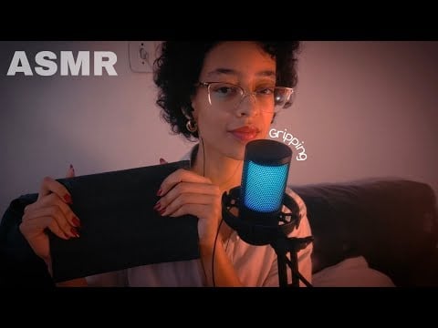 ASMR GRIPPING SOUNDS - apertando objetos 💤