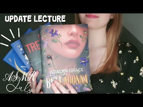 ASMR LIVRES ✨️ Chuchotements des livres que j'ai lus 💬