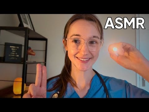 ASMR Cranial Nerve Exam | Medical Student Edition