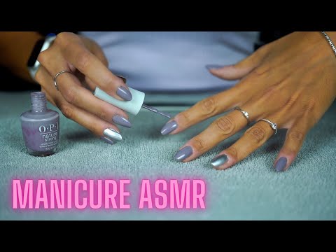 ASMR 💅🏻 IO MI FACCIO LA MANICURE, TU TI RILASSI (Whispering)