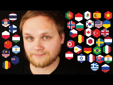 ASMR in your language - black edition 🖤
