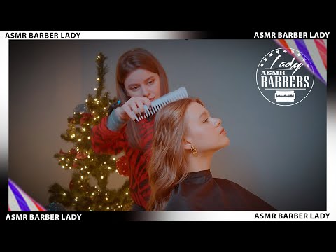 💈 ASMR Haircut and Styling by Lady Barber Dana. Incredibly Engaging🤩