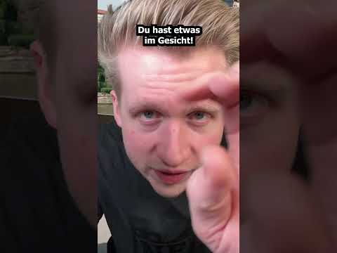 Du hast etwas im Gesicht! #asmr