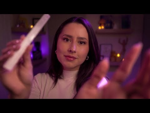 ASMR Plucking Negative Energy for Sleep 🖐️🌀 Energy Cleanse, Spiral, Massage, Hand Sounds