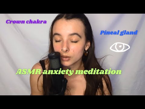 ASMR anxiety meditation/ protect your energy  (almost fell asleep whilst editing)