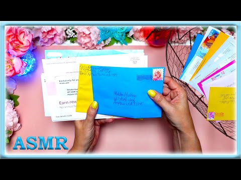 ASMR | Mail | Opening | Crumpling | Tearing | Ripping | Paper Sounds | No Talking