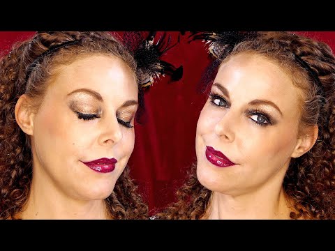 ASMR 😱 OMG Professional Makeup Artist does 20s Glam Makeover on Corrina Rachel 💕