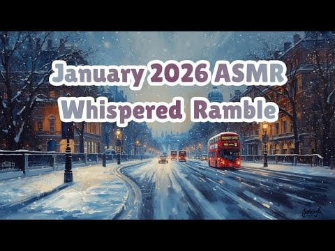 ASMR Whispered Ramble | January Life Update ❄️ Pregnancy & Other Thoughts