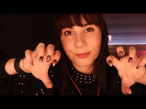 [Magyar ASMR] Arc scratching - TE vagy a trigger