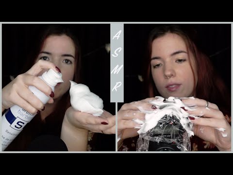 ASMR Espuma de afeitar | Sonidos 100% cosquillosos | ASMR español | Helsusurros