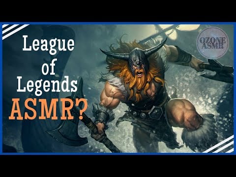 ASMR League of Legends Gameplay - Olaf Jungle (Platinum)