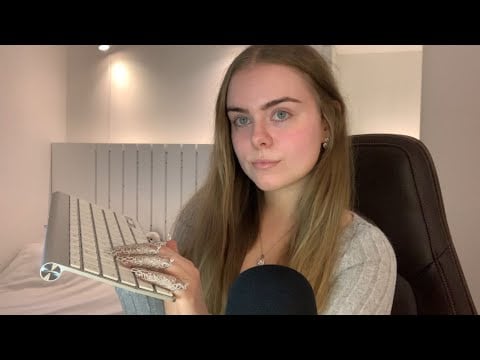 ASMR 1 Hour Of Tingles! ✨ (hair brushing, keyboard tapping, hand triggers + more)