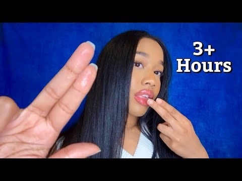 ASMR Spit Painting You For 3 Hours 💦 ASMR Close Up Personal Attention