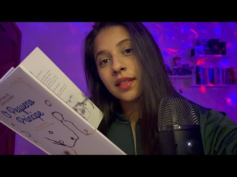 ASMR: durma com historias e sussurros ( lendo o pequeno principe)