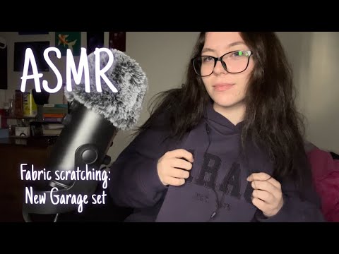 ASMR New Garage set | Fabric scratching 