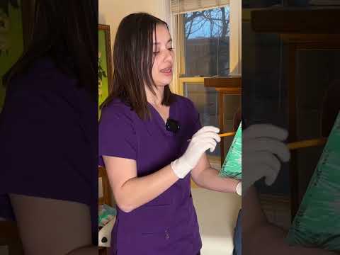 DR. NicoolASMR saves her patient with some liberating good news (relatively) #amsr #relax #arm #tear