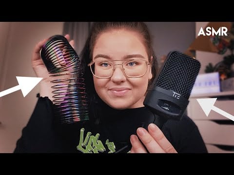 ASMR Testar NY Mic + NYA Triggers 🎤