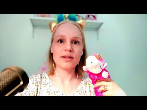 ASMR | Unicorn Triggers 🦄 (Tapping, Fluffy Sounds, Soft Spoken)