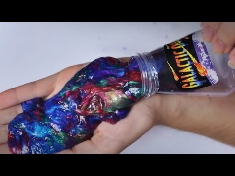 ASMR: Slime Metálica Galactica 🎧BINAURAL👂 Sons relaxantes (geleca, tampinha, embalagem, tapping...)