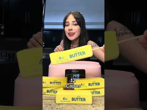 Mantequillas con muchas capas #mantequillas #asmr