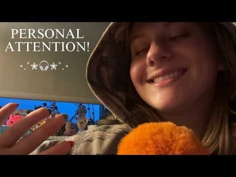 ASMR uninterrupted PERSONAL ATTENTION! (Face measuring, inaudible whispers, tapping, mouth sounds) 🫂