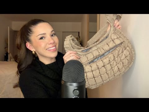 ASMR What’s in My Bag? *road-trip edition*