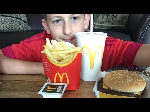 ASMR EATING: MCDONALDS!