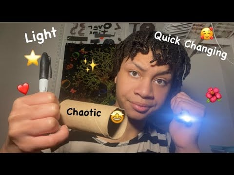 ASMR - Quick Changing Light Triggers (Manii)